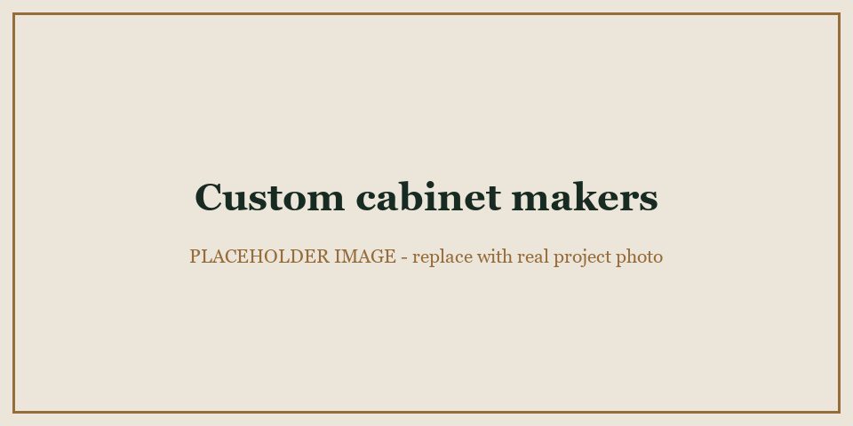 Custom Cabinet Makers